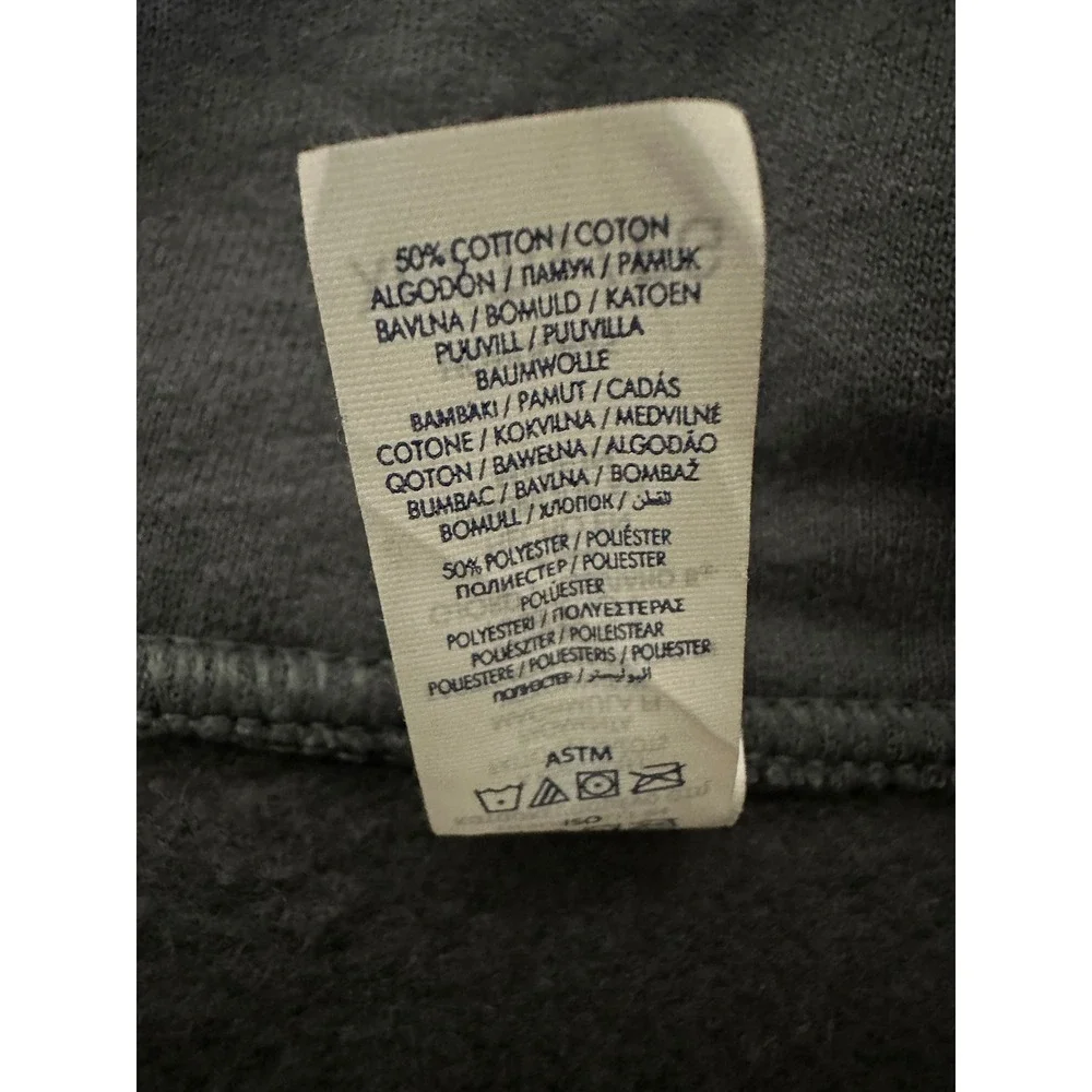 Jerzees Mens XL Quarter Zip Sweatshirt Real Estate Counsel Gray